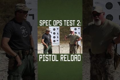 SPEC OPS PISTOL RELOAD DRILL #shorts  #military  #militaryeverything  #army  #training