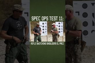 Rifle Switching Shoulders El Prez #shorts #military #lawenforcement  #army  #tips