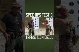 Rifle Transition Drill #shorts #specialforces #military  #militaryeverything