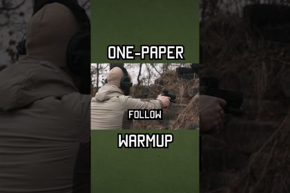 ONE PAPER WARMUP DRILL  #military #militaryeverything #tips #specialforces #army