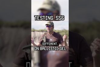 TESTING 556 ON BALLISTIC GEL  #military  #militaryeverything #tips #army #training