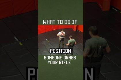 What to do if someone grabs your rifle #selfdefense #military #militaryeverything