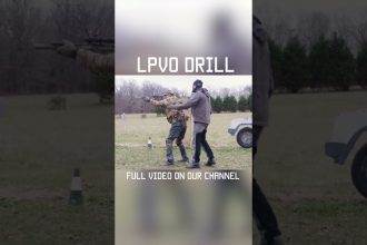 LPVO Training Drill  #military #militaryeverything #army #tips #training