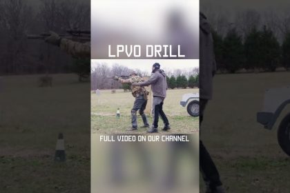 LPVO Training Drill  #military #militaryeverything #army #tips #training
