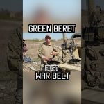 What’s in a Green Beret War Belt? #gear #specialforces #greenberet