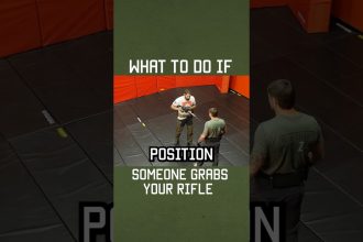 Do this if someone grabs your rifle #selfdefense #shorts #tips #military #lawenforcement