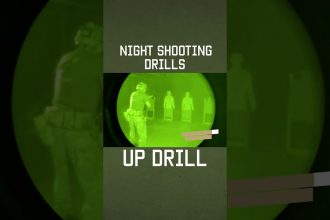 Night Shooting Drills to try: Up Drill #military #militaryeverything #tips #airsoftcqb #shorts