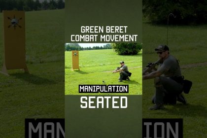 Green Beret “Seated” Combat Movement #military #specialforces #greenberet #shorts #tips