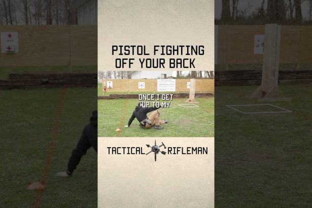 Pistol fighting off your back  #pistol #fighting #tacticalrifleman #military