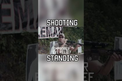 How to shoot a rifle while standing correctly #military #militaryeverything #tips