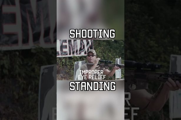 How to shoot a rifle while standing correctly #military #militaryeverything #tips