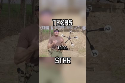 Texas Star shooting target #texas #military #lawenforcement #training