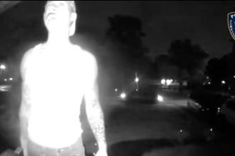 Told to Leave, Then Back at the Door: Normandy Police Say a 42-Year-Old Punched His Way Into an Occupied Home Armed With a Reported “Machine Gun”